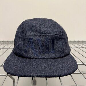 AMI Wool 5-Panel Logo Cap – Unisex – Like New